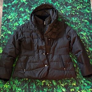 Larry Levine Women's Black Puffer Jacket